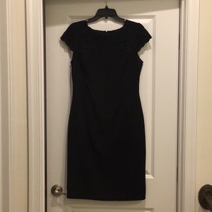 Adrianna Papell Lace Trim Dress